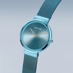 Classic | blauw gepolijst/geborsteld | 14531-388