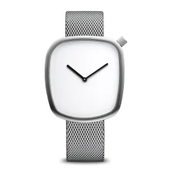 Pebble | zilver geborsteld | 18040-004