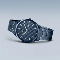 Ultra Slim | blauw gepolijst/geborsteld | 17240-797